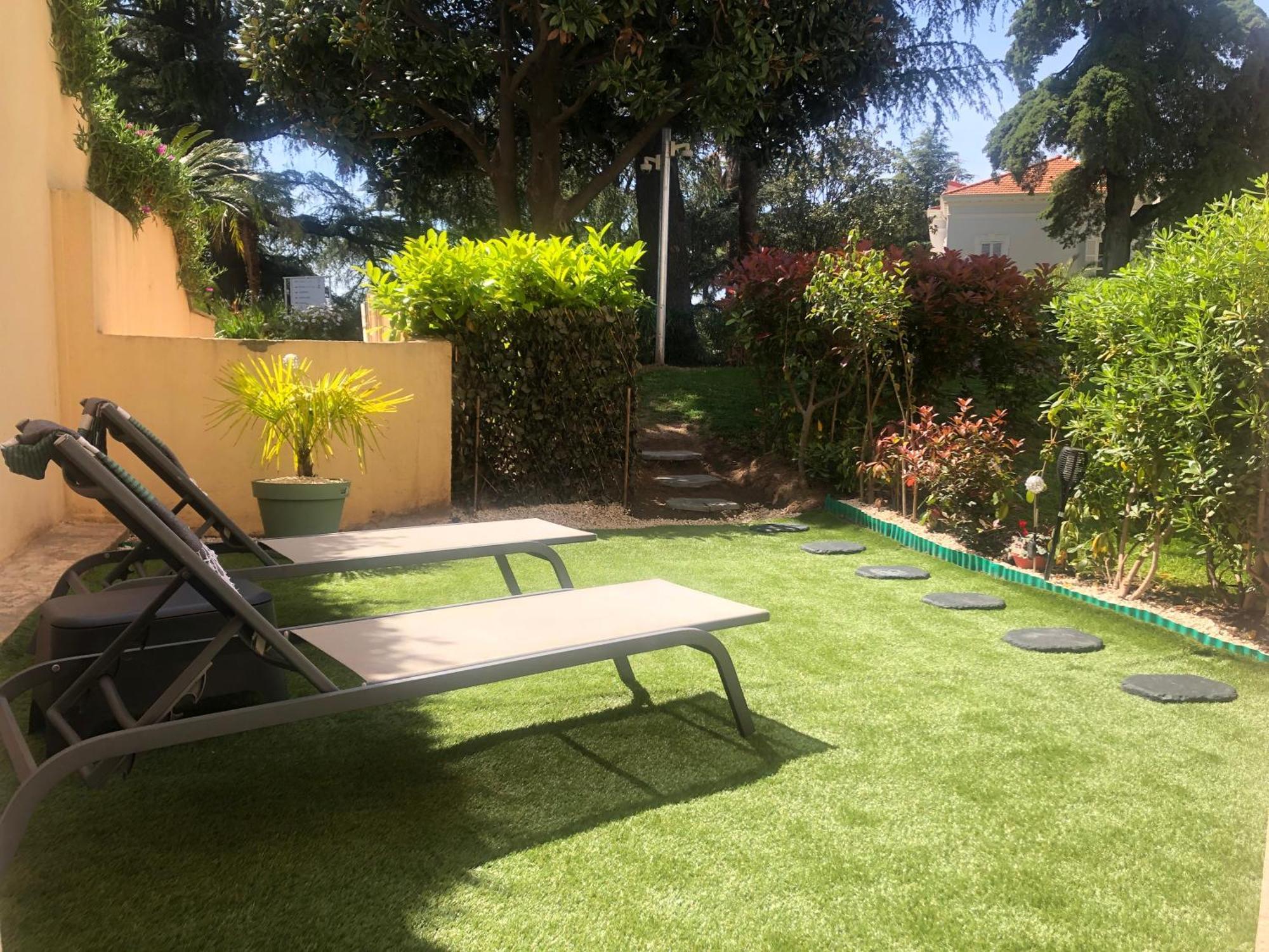 Beautiful Garden Apartment Cote D'Azur Канны Экстерьер фото
